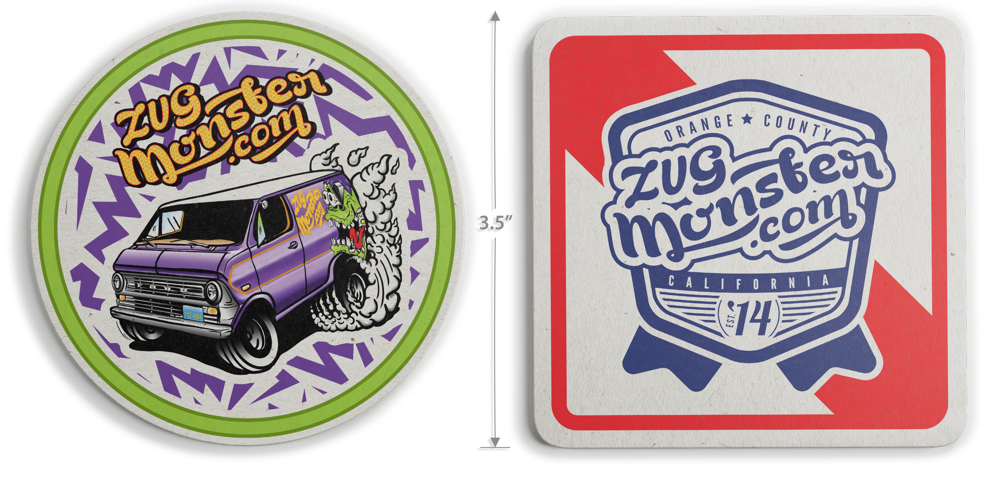 Buy Personalized Coasters To Protect Table Furniture Zugmonster ZUG